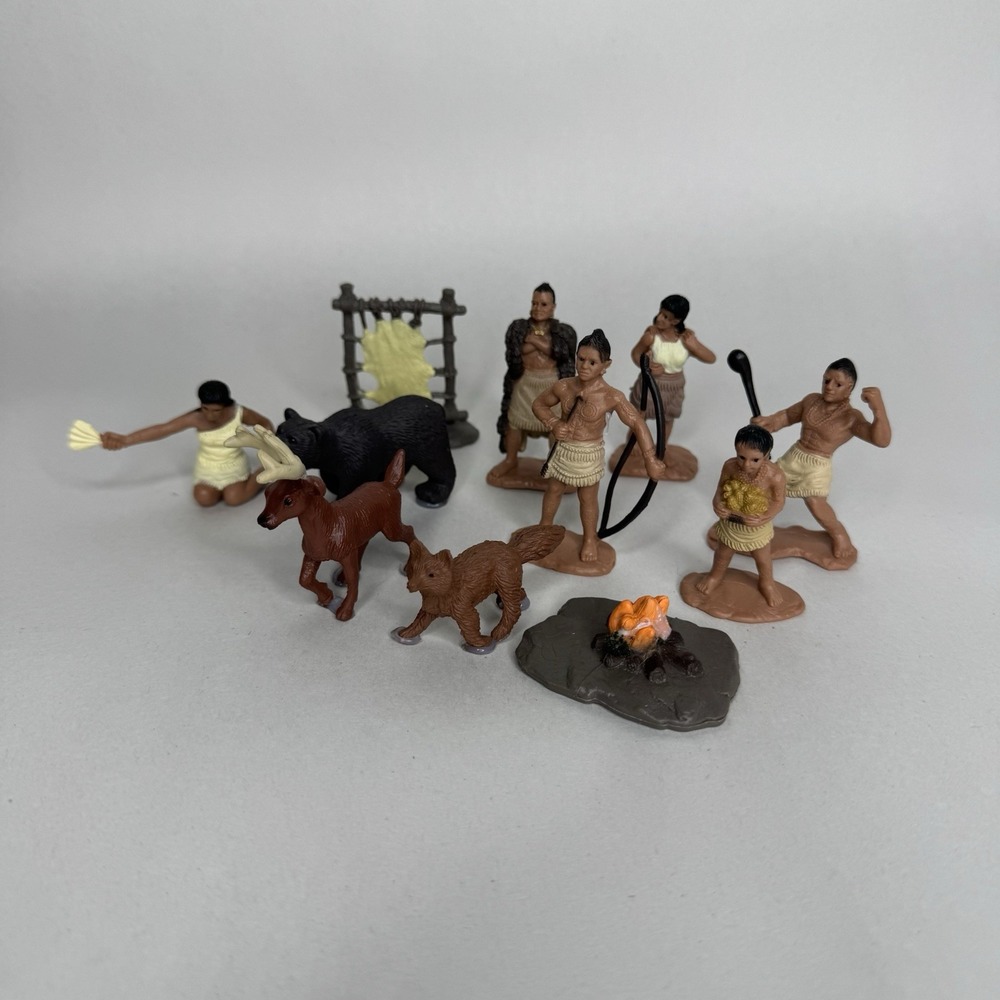Powhatan Indian‎ Tribe Safari Ltd Action Figure Toys Vintage